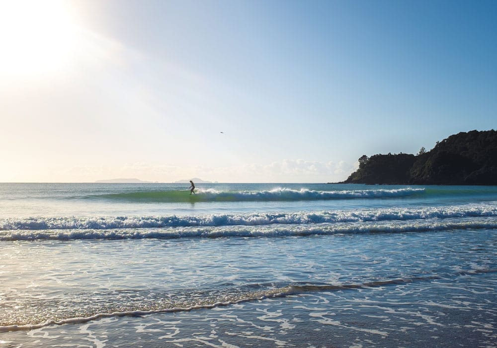 Surfing Sandy Bay