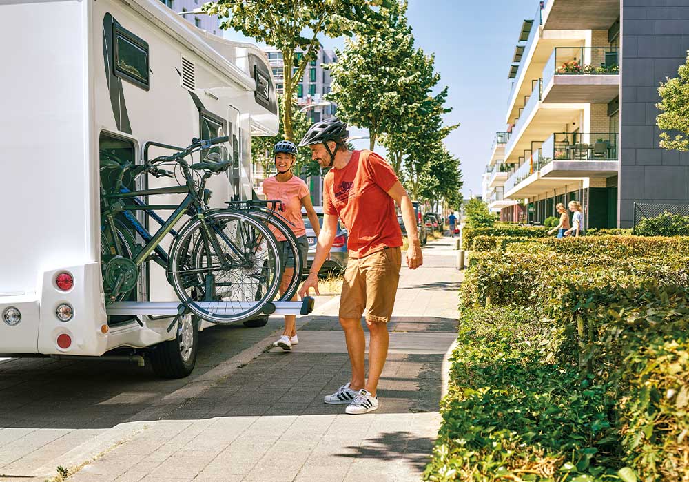 RV bike racks