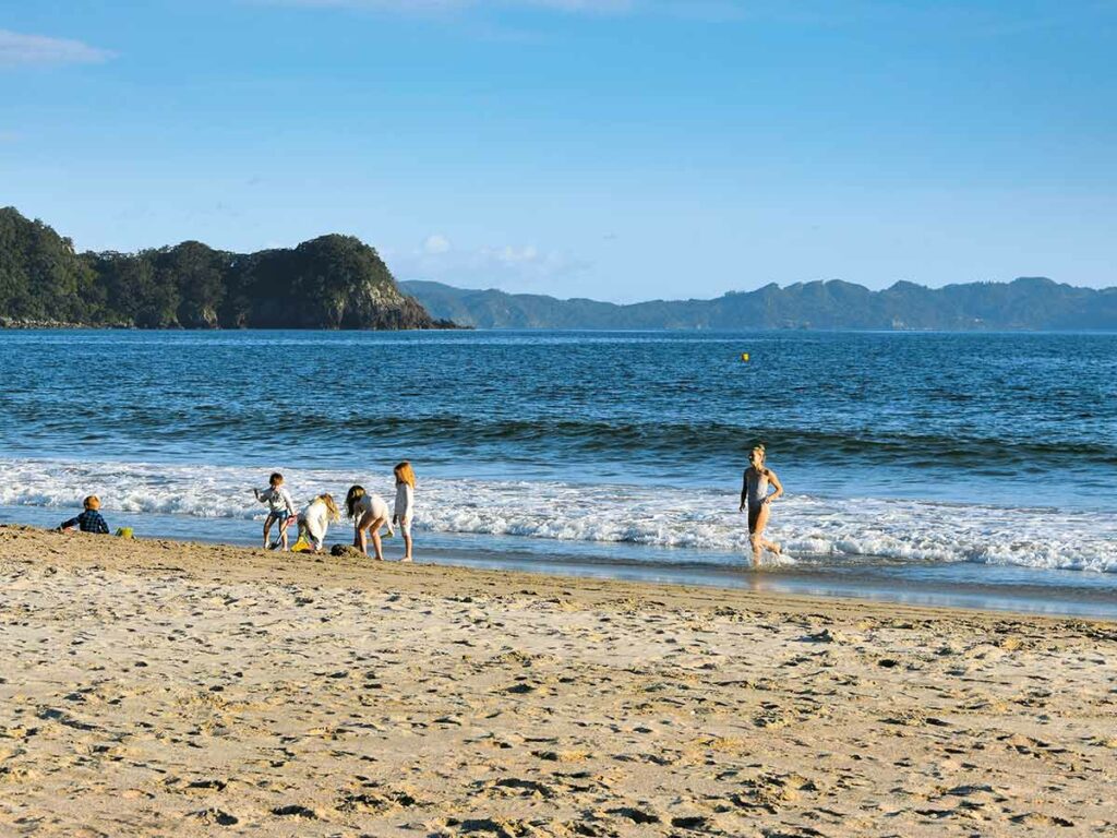 Christmas Camping: Hahei Beach - Motorhomes, Caravans & Destinations Nz