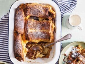 Nutella Bread and Butter Pudding