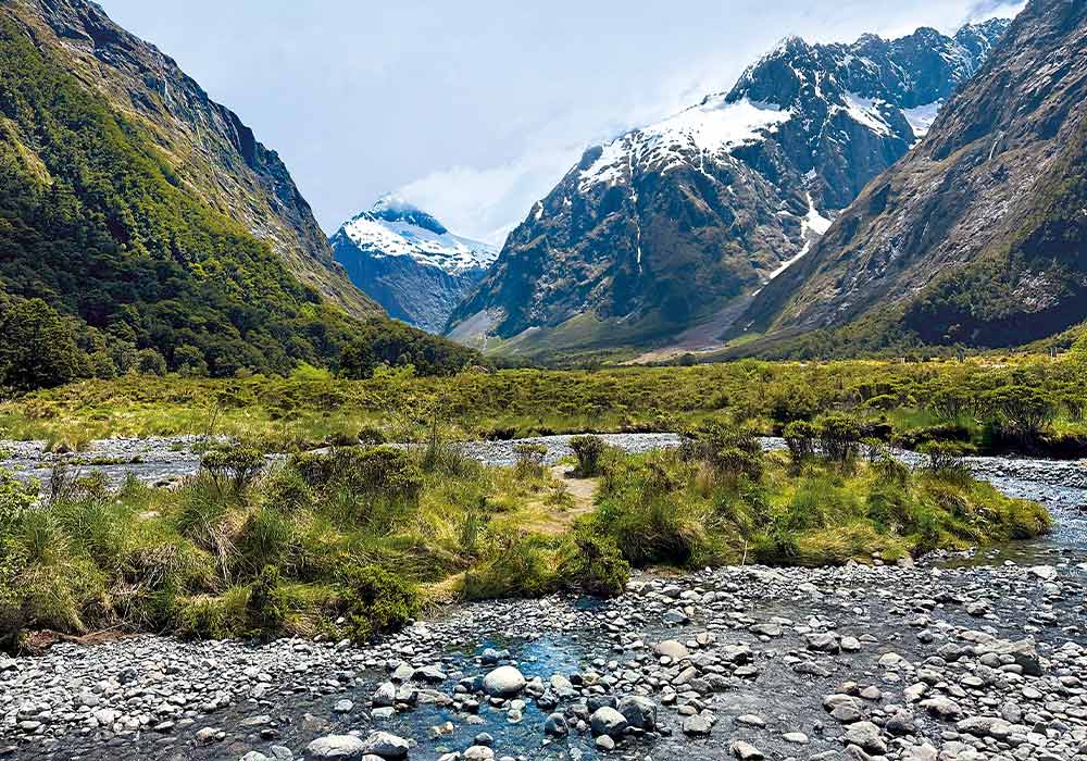 The road to Milford Sound