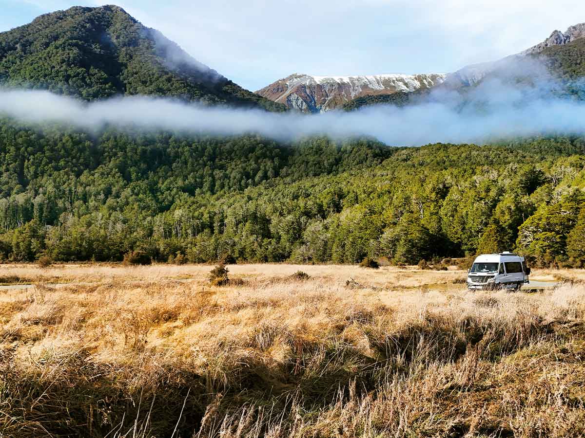 The road to Milford Sound