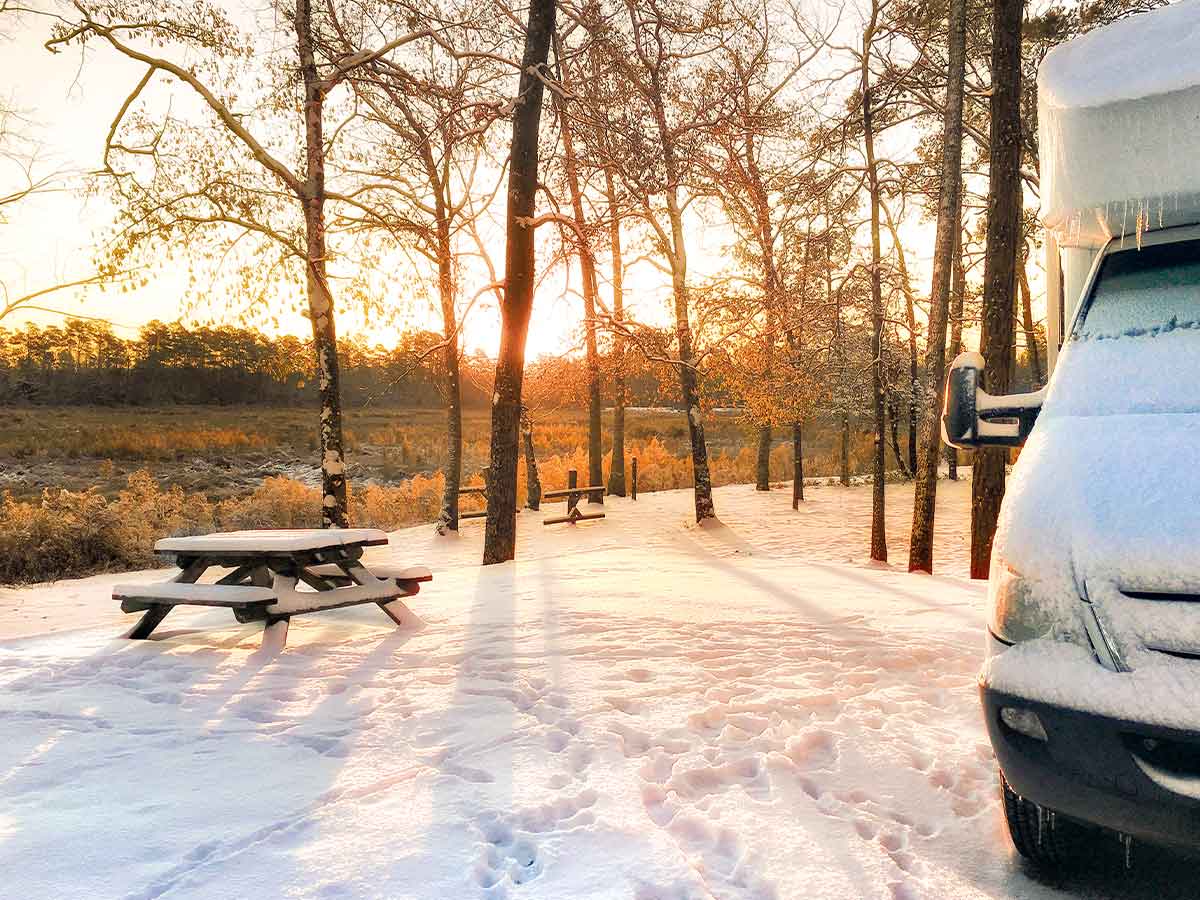 RV winter maintenance tips